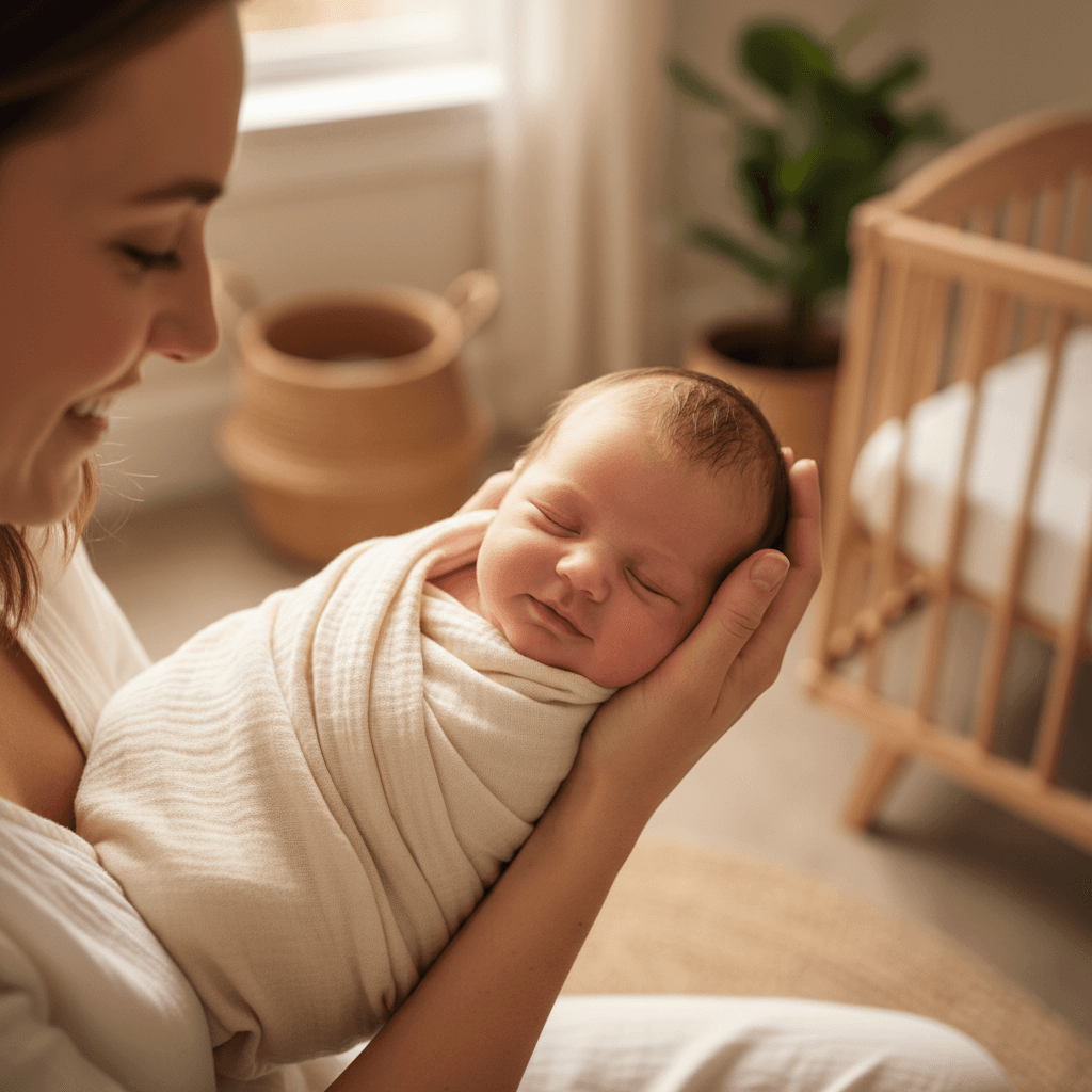 Doula and client holding hands in a supportive coaching moment